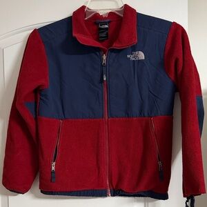 The North Face Kids Red and Navy Jacket